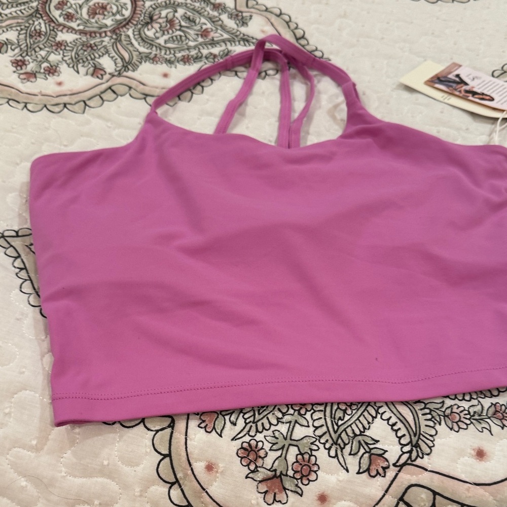 Logitech Bright Magenta Double-Strap Tank